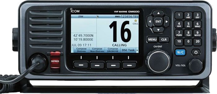IC-GM600 | Rádio Gmdss Vhf Com Dsc