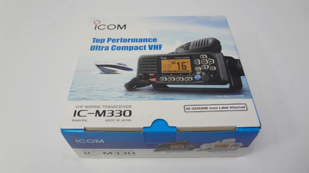 IC-M330g | Rádio Vhf Marítimo com Gps Interno