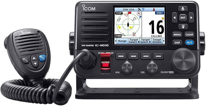 IC-M510 | Rádio VHF marítimo Classe D DSC integrado com controle