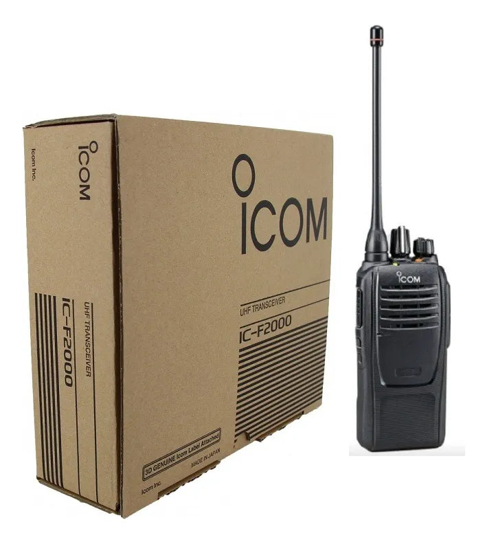 IC-F2100D | Rádio UHF Preto Icom F2100D