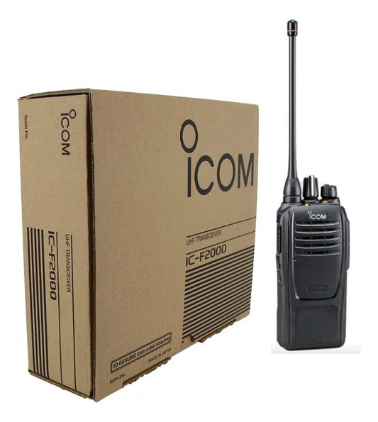 IC-F2100D | Rádio UHF Preto Icom F2100D