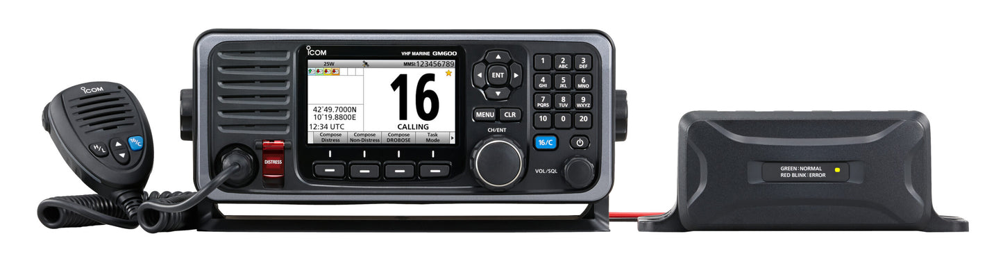 IC-GM600 | Rádio Gmdss Vhf Com Dsc