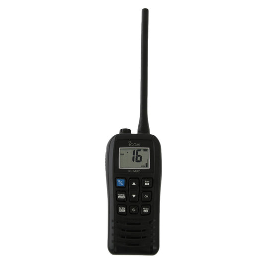 IC-M37 | Rádio VHF Marítimo flutuante de 6 watts