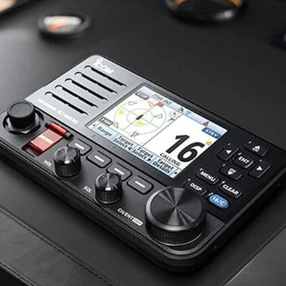 IC-M510 | Rádio VHF marítimo Classe D DSC integrado com controle