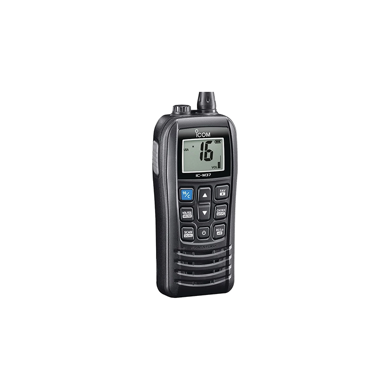 IC-M37 | Rádio VHF Marítimo flutuante de 6 watts