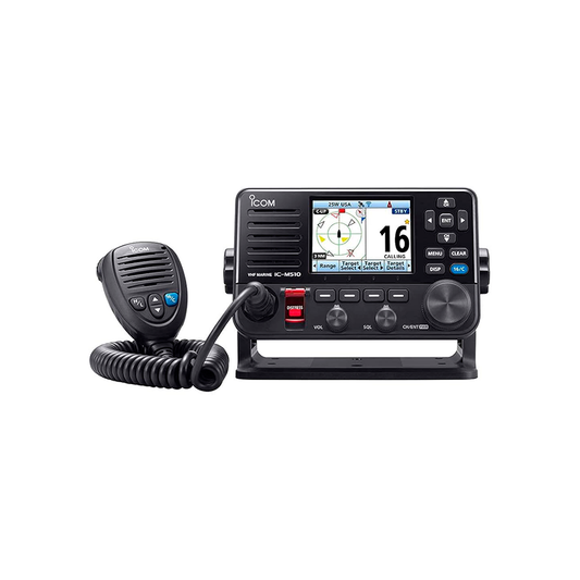 IC-M510 | Rádio VHF marítimo Classe D DSC integrado com controle